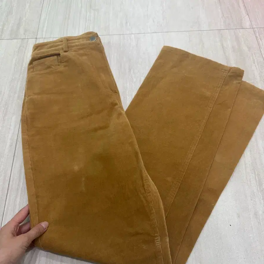 포니테일 제너 코듀로이 팬츠 s