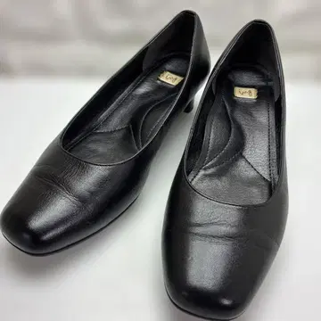[새상품급] ing 잉그 스퀘어토 펌프스 블랙 23.5cm 2E