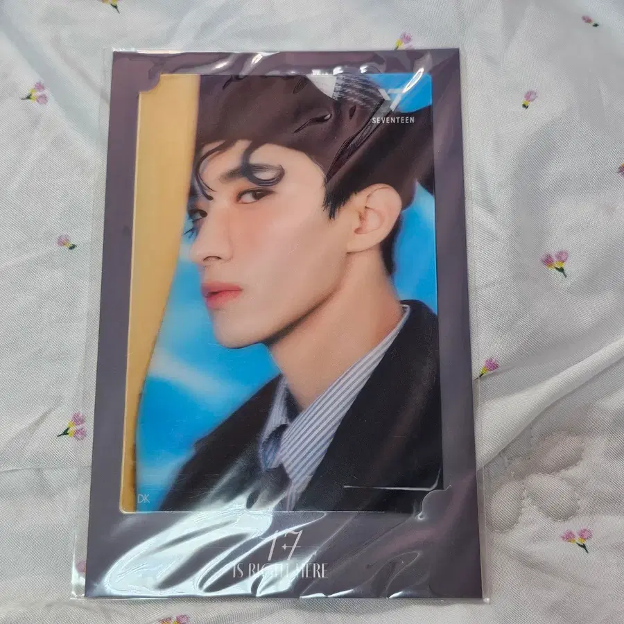 세븐틴 도겸 DK 3D 렌티큘러 랜티큘러 엽서 포스트카드 포카 17 IS RIGHT HERE 공식 굿즈