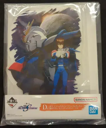 BANDAI SPIRITS 제일복권 기동전사 건담 SEED FREEDOM D상 키라 야마토&라이징 프리덤 건담 신규 일러스트 비주얼 스탠드