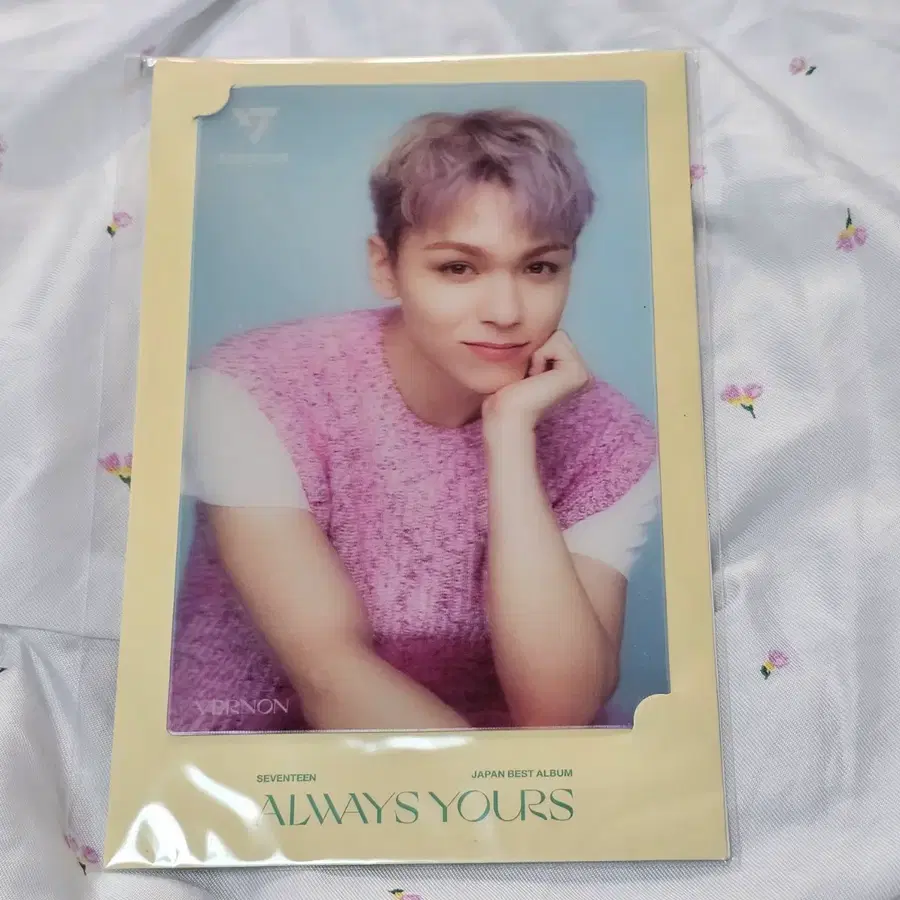 세븐틴 버논 3D 렌티큘러 랜티 엽서 ALWAYS YOURS 공식굿즈SEVENTEEN 3D LENTICULAR POSTCARDALWAYS YOURS 버논(VERNON) 버전