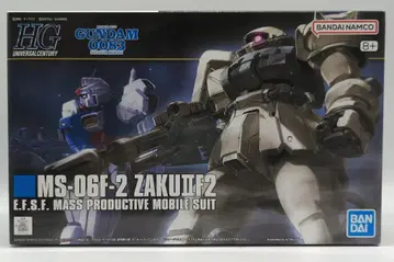 BANDAI SPIRITS HGUC 1/144 반다이남코판 자쿠 IIF2형 연방군 사양/8+ 표기 107