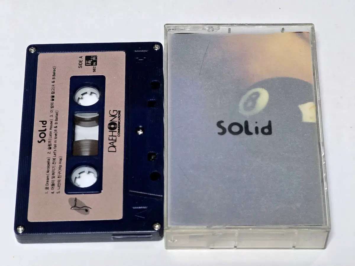 솔리드(Solid) 2집 - 이 밤의 끝을 잡고 카세트테이프
