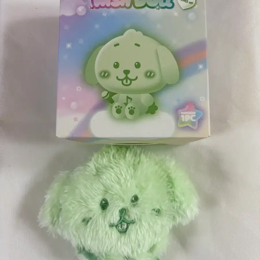 컬러 위시돌 컬러돌 댕트리버 초록 댕트 상징색 재희 컬러위시돌 위부부