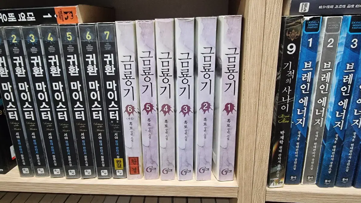 금룡기 1-6 완 흑로 무협소설