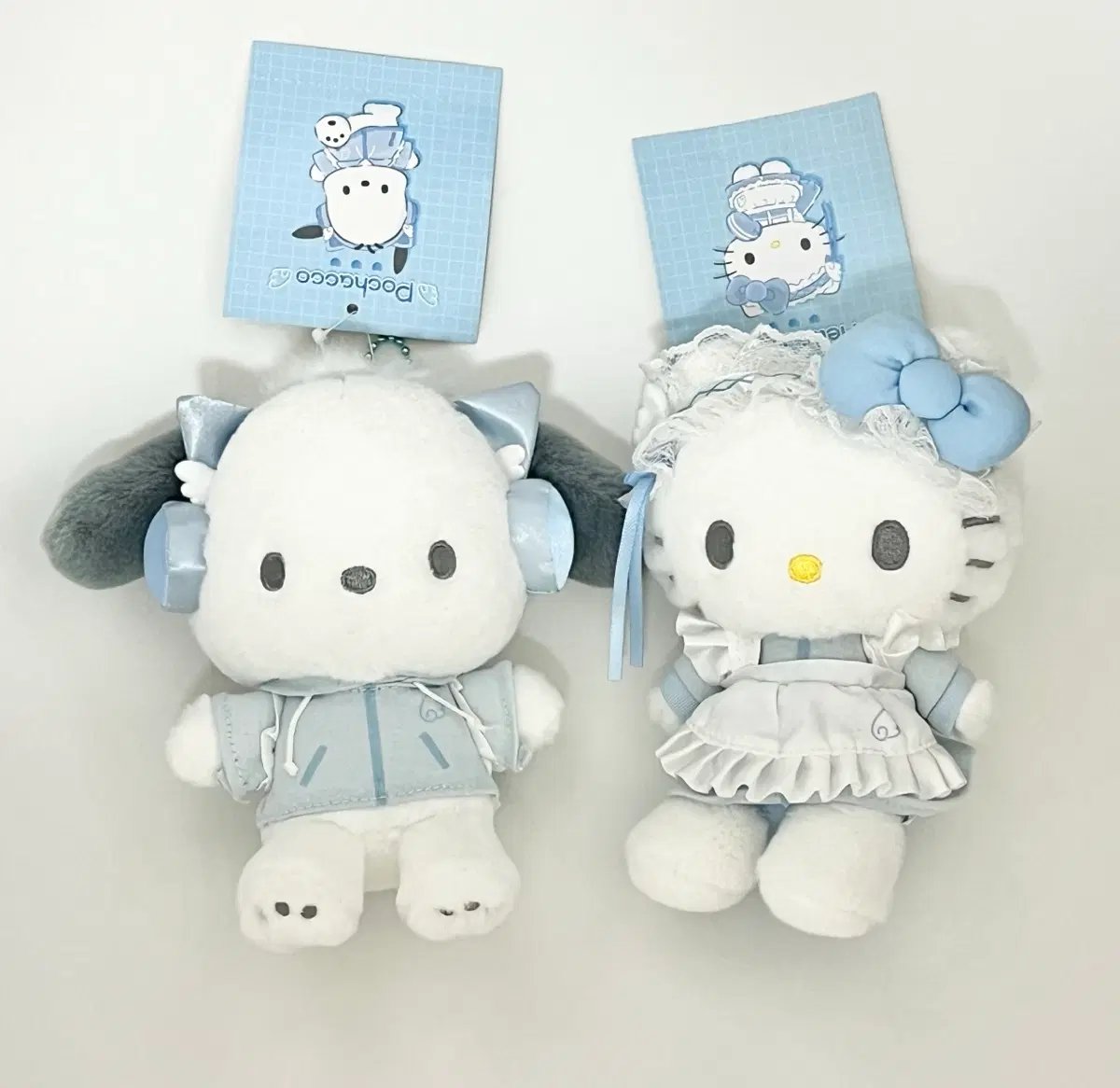 산리오 미즈이로 물빛 포차코 헬로키티 마스코트