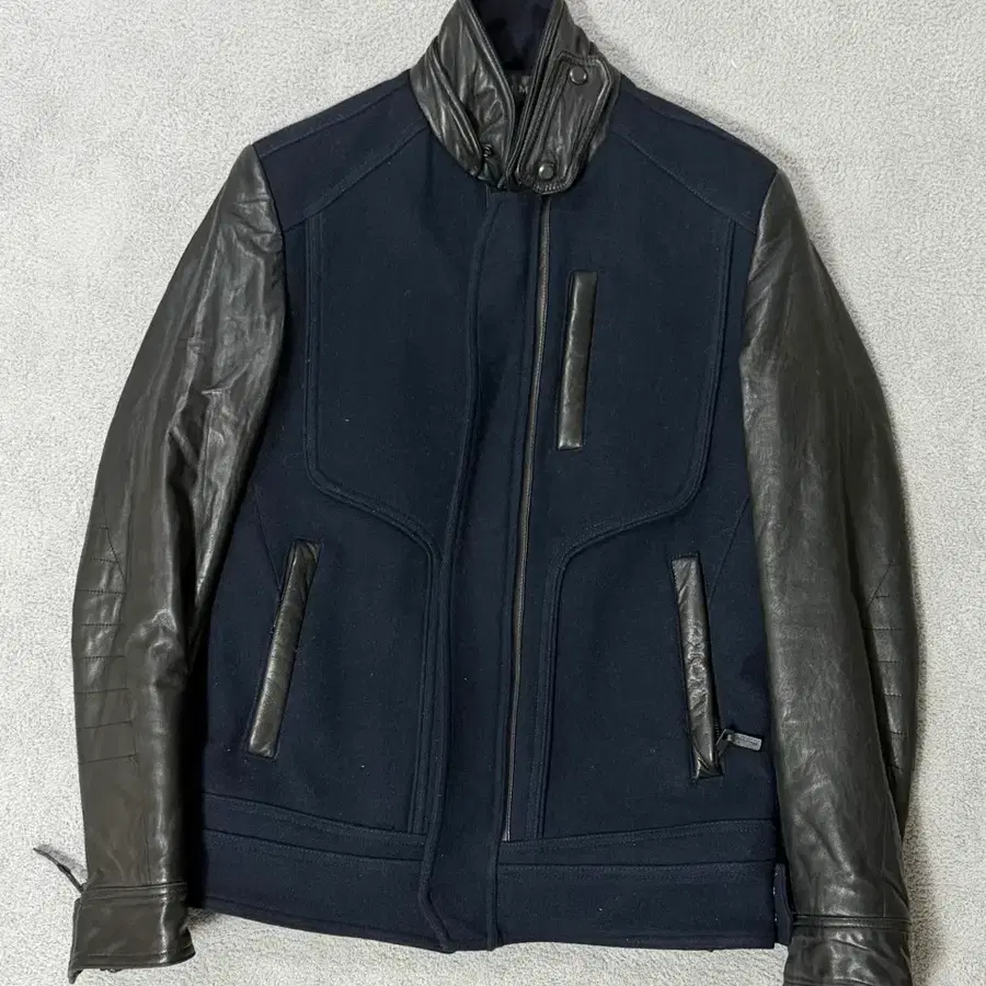 Time mix Leather jacket 타임 믹스 레더자켓