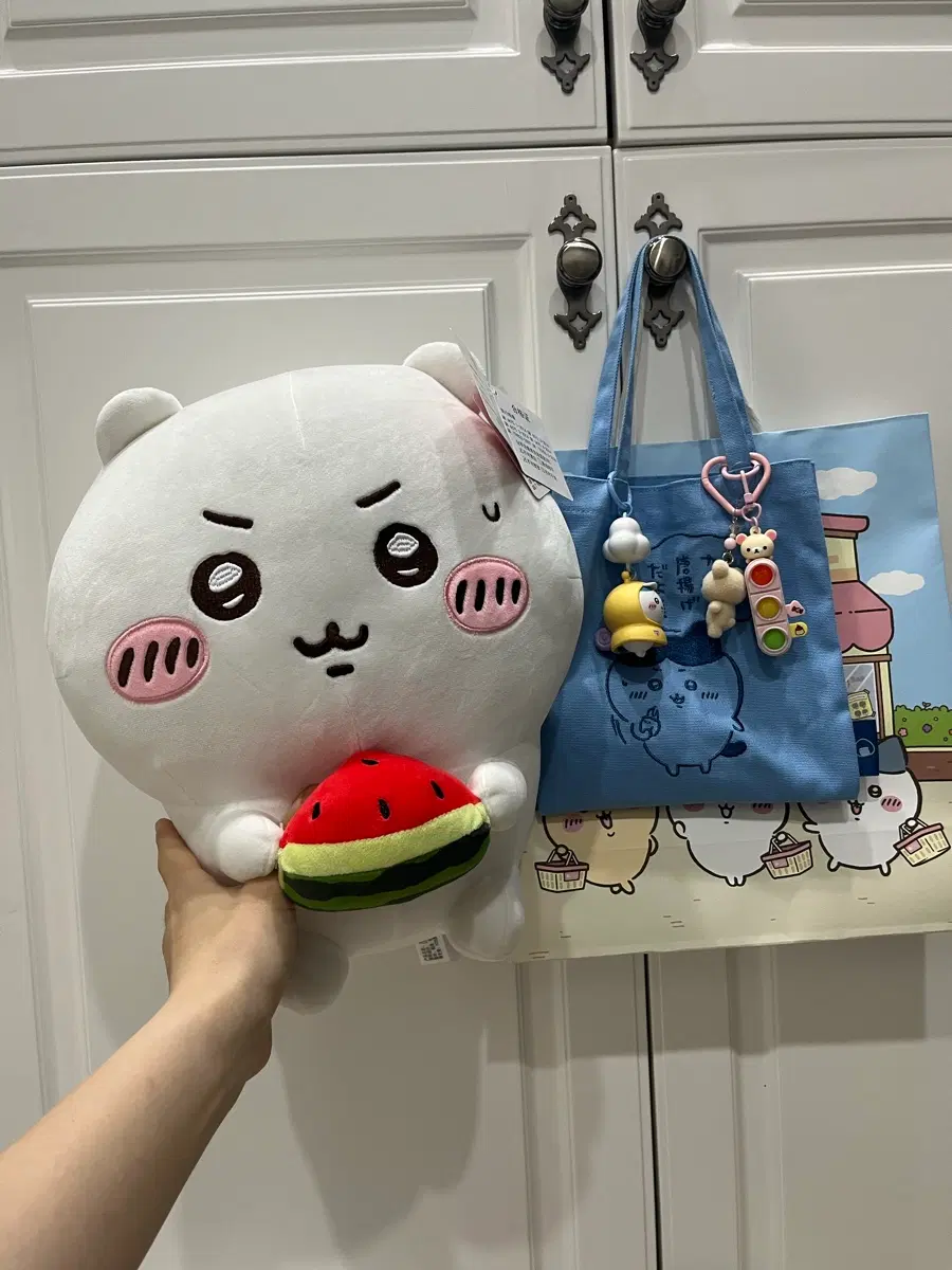 먼작귀 수박치이카와 대형인형