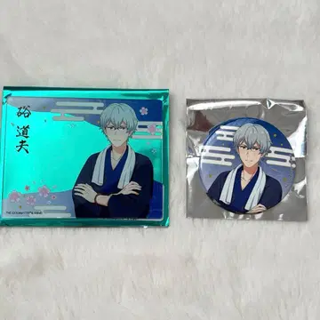 SideM 다이코쿠유 하자마 미치오 캔뱃지 아크릴 카드 세트