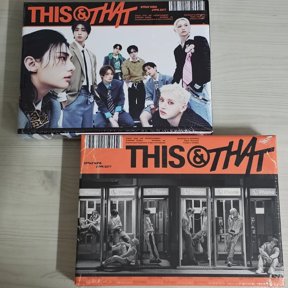 세트 가격) 스트레이키즈 스키즈 디스앤댓 일반반 This&That 앨범 양도 판매