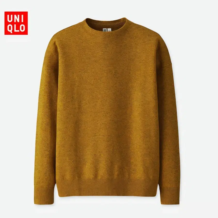 유니클로U 코튼모크넥스웨터