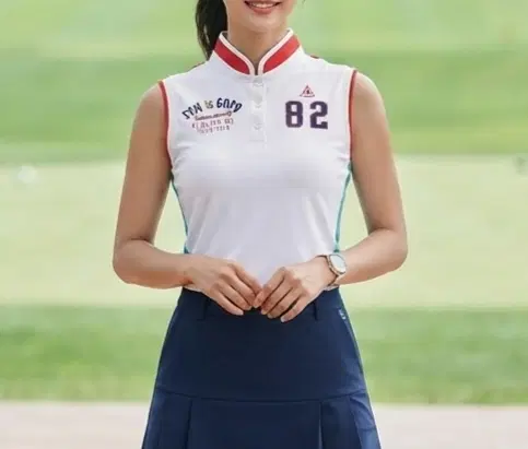 [55]르꼬끄골프 기능성 민소매 티셔츠