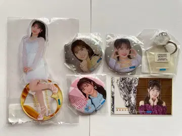 모닝구무스메. 모리토 치사키 모바가챠 아크릴 스탠드 굿즈 세트