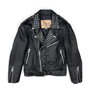 London Leather Connection 레더 바이커 자켓