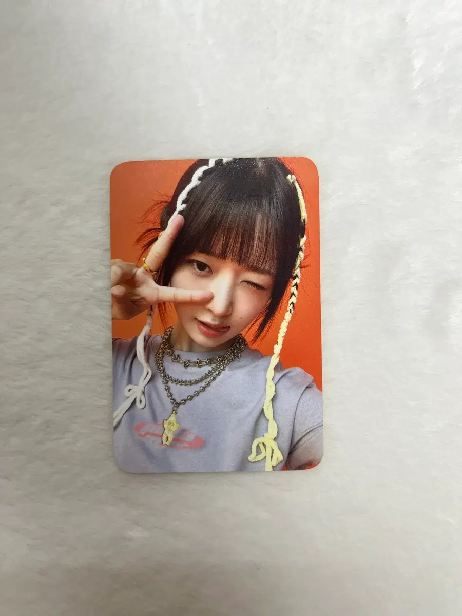 아이브 레이 광고 포카