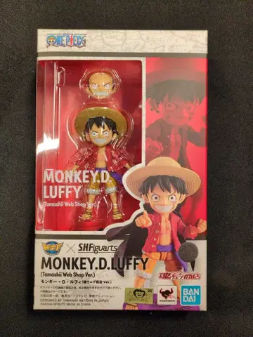 반다이 스피리츠 월드 컬렉터블 피규어 x S.H.Figuarts 원피스 몽키 D 루피 (혼웹 상점 Ver.)
