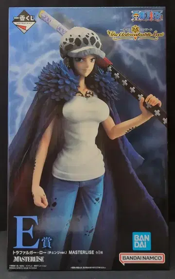 BANDAI SPIRITS 제일복권 원피스 The Unbreakable Law E상 트라팔가 로 (체인지ver.) MASTERLISE