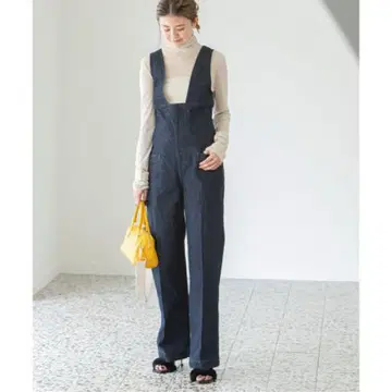 새상품급 U by SPICK&SPAN MARGAUX 코르셋 점프수트 25