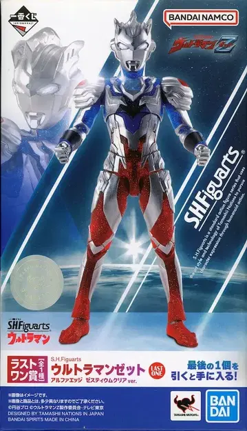BANDAI SPIRITS 제일복권 S.H.Figuarts 울트라맨 라스트 원상 울트라맨 Z 알파 엣지 제스티움 클리어 ver. S.H.Figuarts