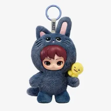 POPMART RIIZE Fluffy 봉제 인형 펜던트 원빈