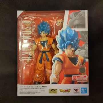 BANDAI SPIRITS S.H.Figuarts 드래곤볼 슈퍼 슈퍼 사이어인 갓 슈퍼 사이어인 손오공 -슈퍼- 반다이남코판