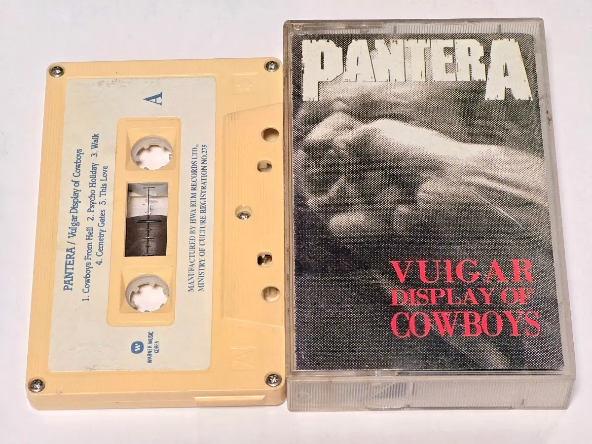 판테라 (Pantera) - Vulgar Display of Cowboys (국내희귀반)