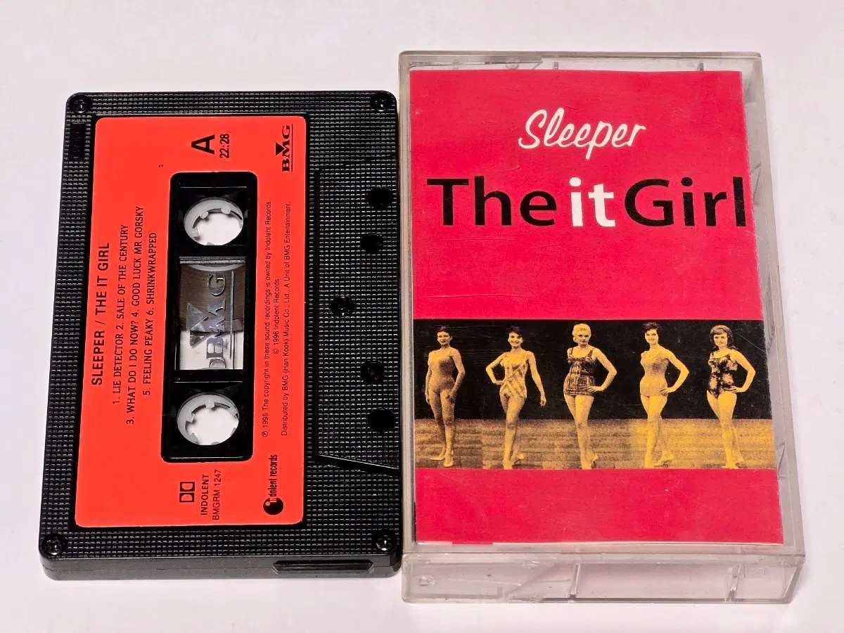 Sleeper (슬리퍼) - 2집 The It Girl 테이프 (브릿팝 명반)