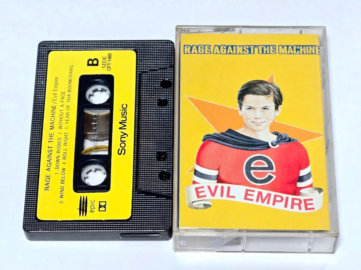 Rage Against The Machine (RATM) - Evil Empire 2집 카세트테이프