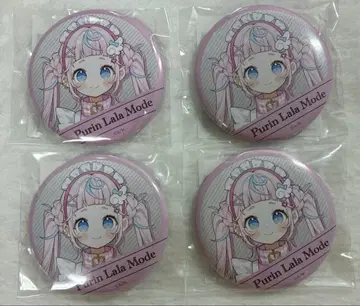 니지산지 푸린 라라 모드 welcome goods 캔뱃지 4개
