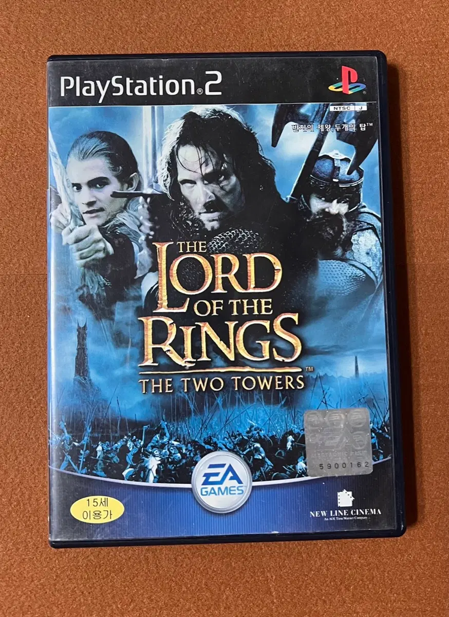 PS2 반지의제왕 두개의탑 한글
