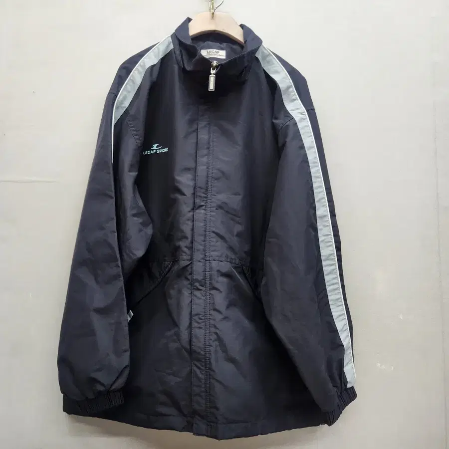 올드스쿨 90's르까프 사이드라인 스트링 바람막이 자켓 100(XL~2XL)