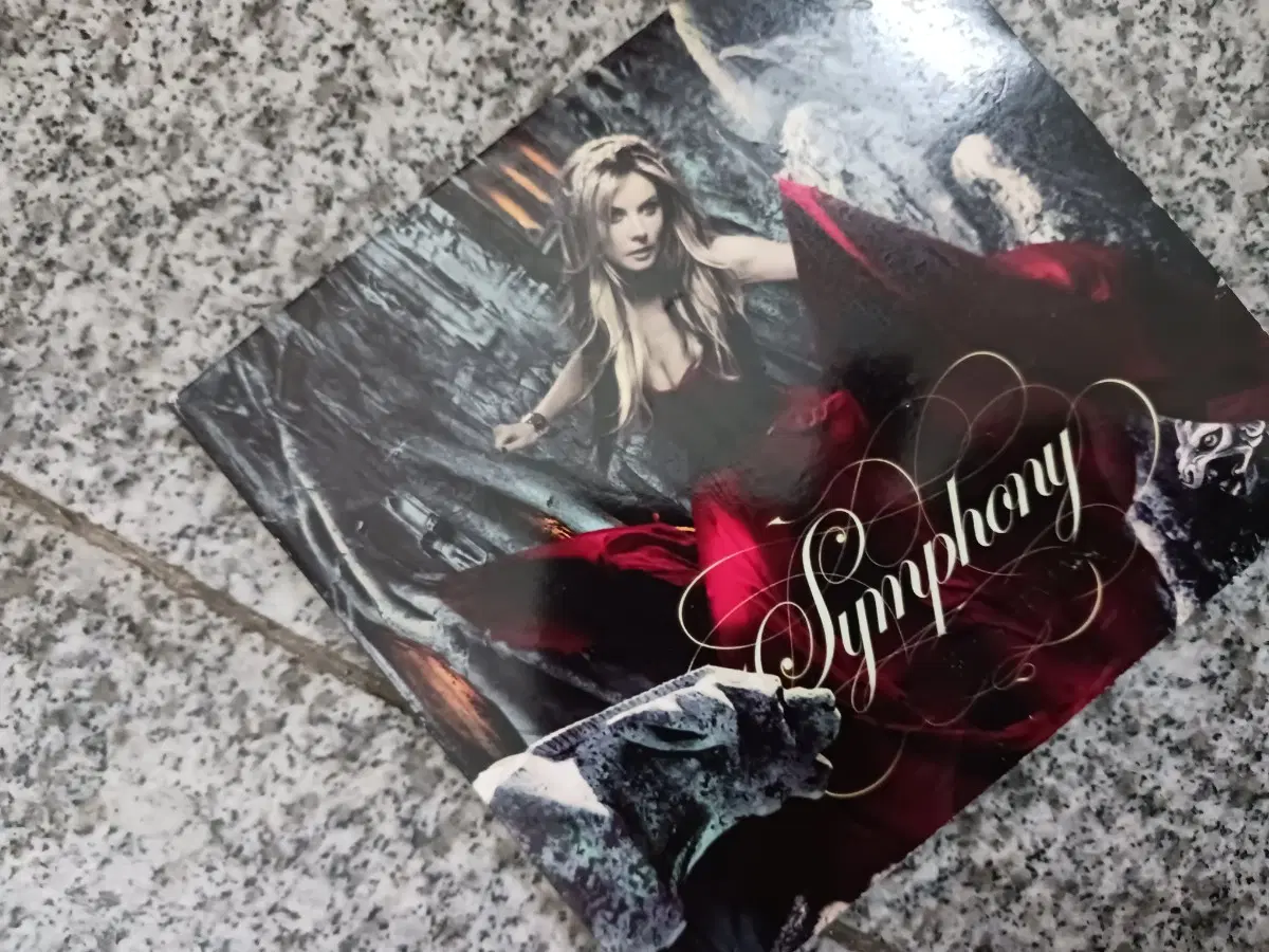 Symphony CD 앨범...자켓.설명서