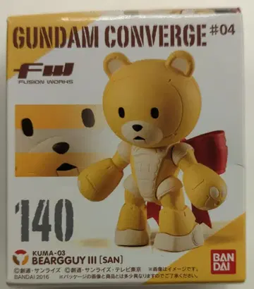 BANDAI FW GUNDAM CONVERGE #04 베어앗가이 III 140
