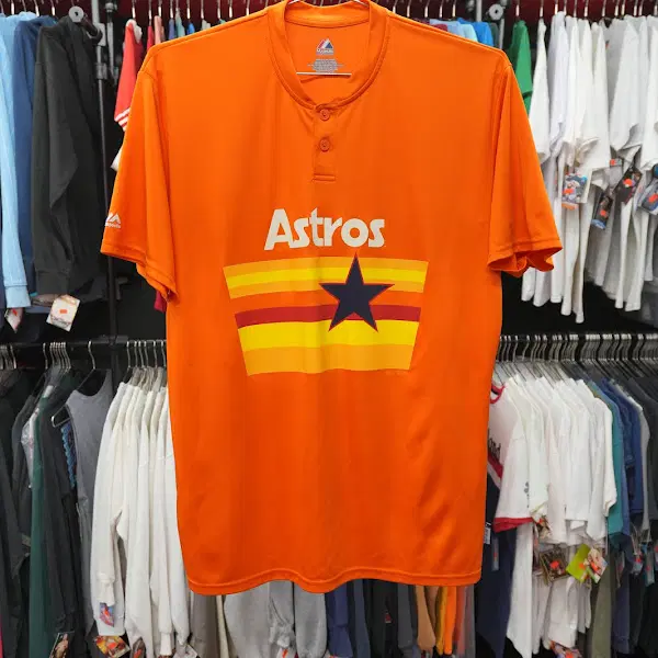 2014년도 빈티지 Houston Astros Cool Base 야구 져지
