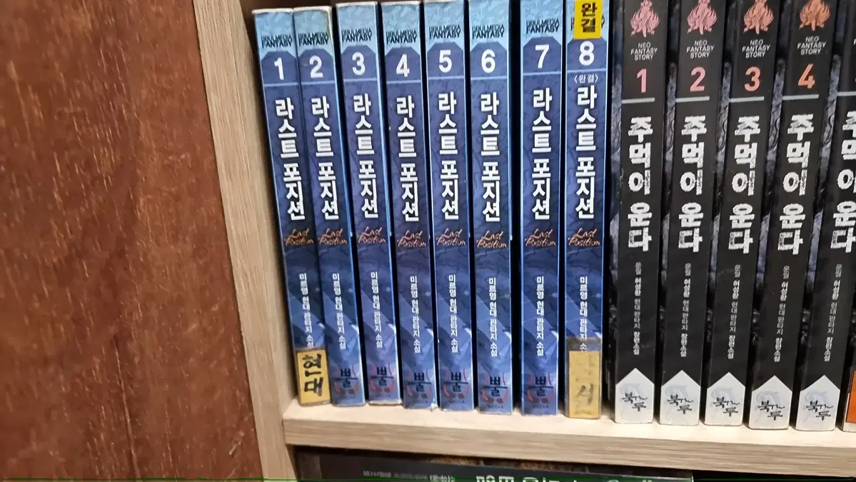 라스트포지션 1-8 완 미르영 현대 판타지 소설