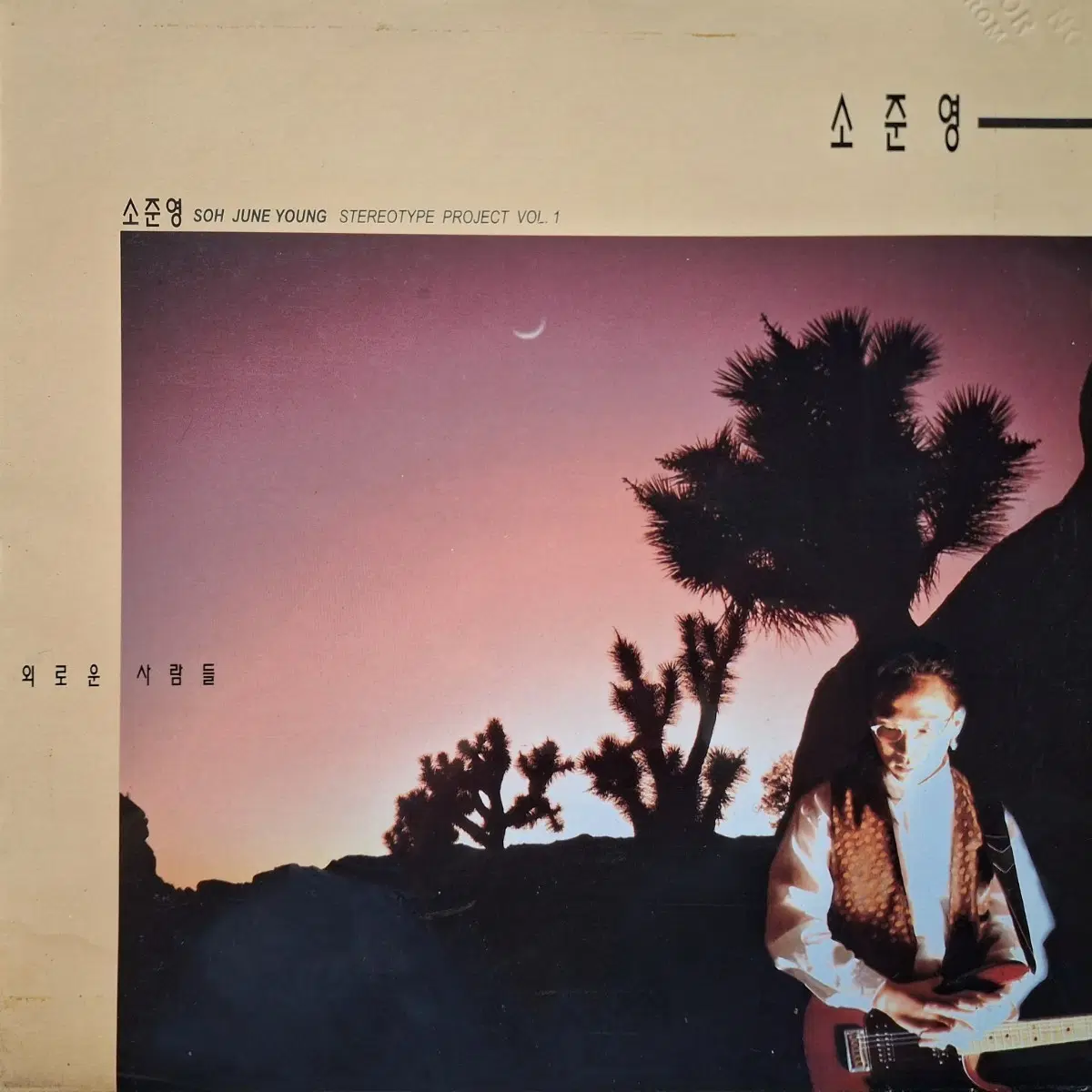 귀한음반/소준영-외로운 사람들 LP
