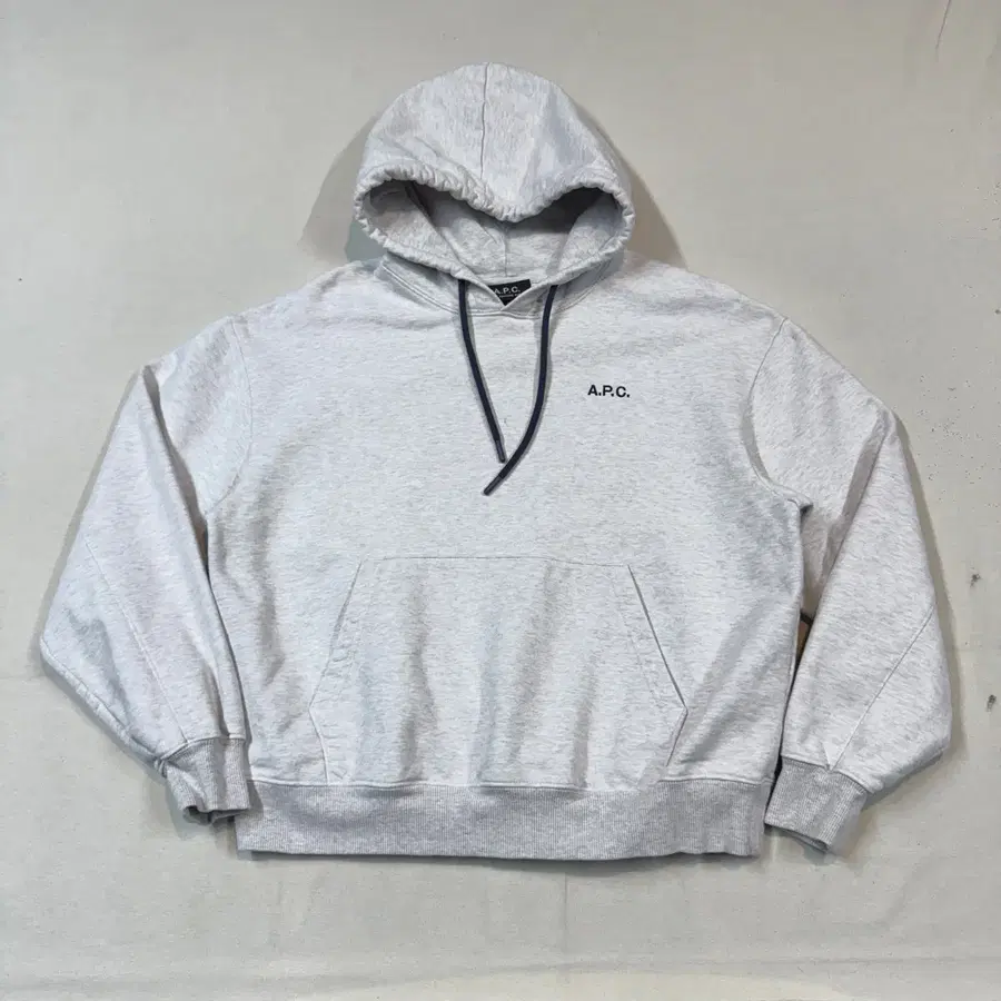 S) A.P.C. 아페쎄 후드티 그레이