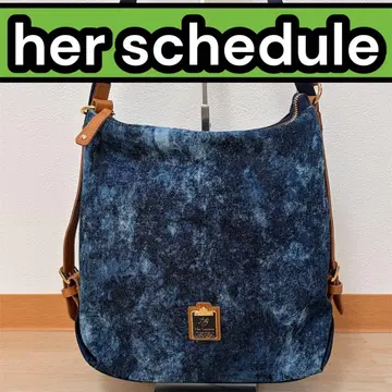 [ 최저가 설정 ] HerSchedule 별빛 데님 2way 토트백 백팩
