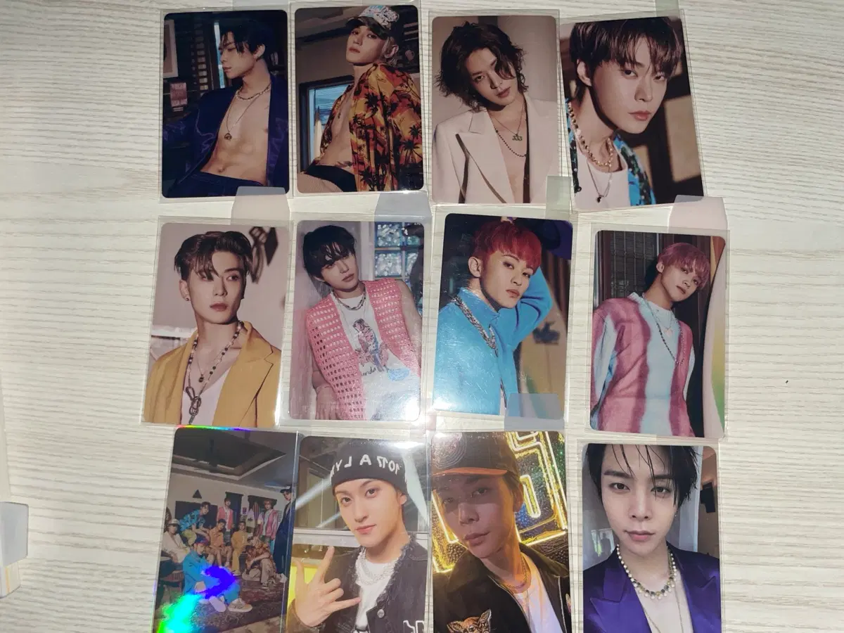 엔시티 포토카드 포카 태용 유타 쟈니 해찬 천러 재현 도영 정우 마크 팩트체크 질주 walk perfume 시그