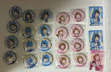 치로피노 캔뱃지 클리어 카드 세트