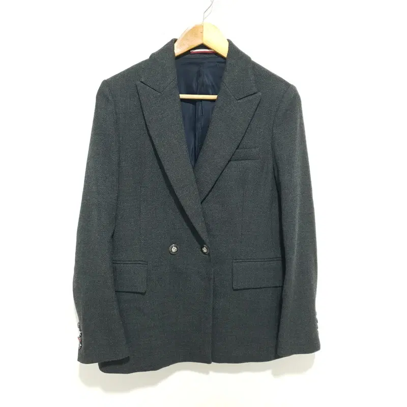 타미힐피거 여성 울 혼방 슬림핏 자켓 M 90_W0878
