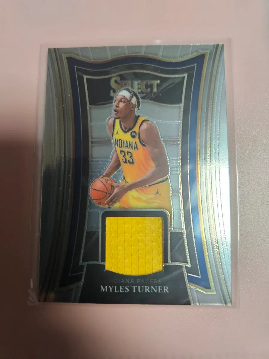 NBA)마일스 터너 2020 파니니 Select 저지 카드
