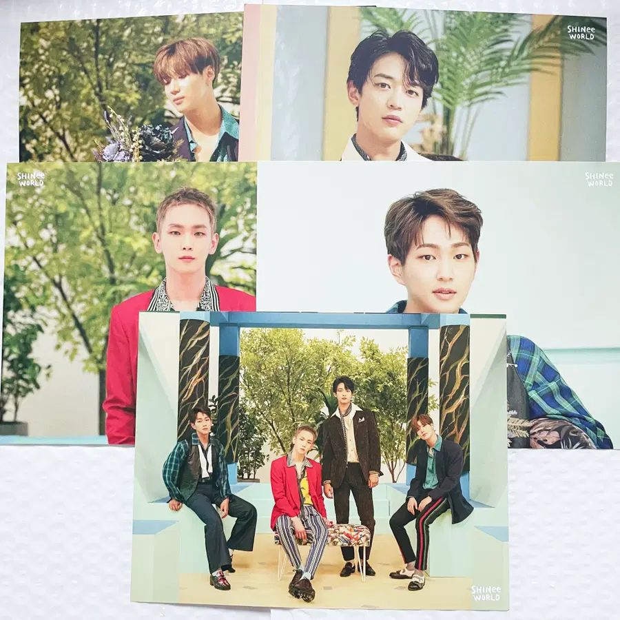 일괄)샤이니 팬클럽 키트 엽서 세트