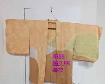 겉옷 단의 흐림 염색 화장 68 순수 실크