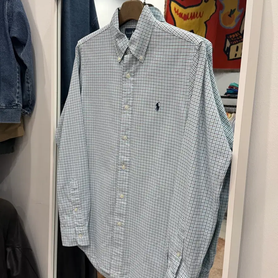 00s Polo ralph lauren 폴로 랄프로렌 Custom Fit 체크 셔츠