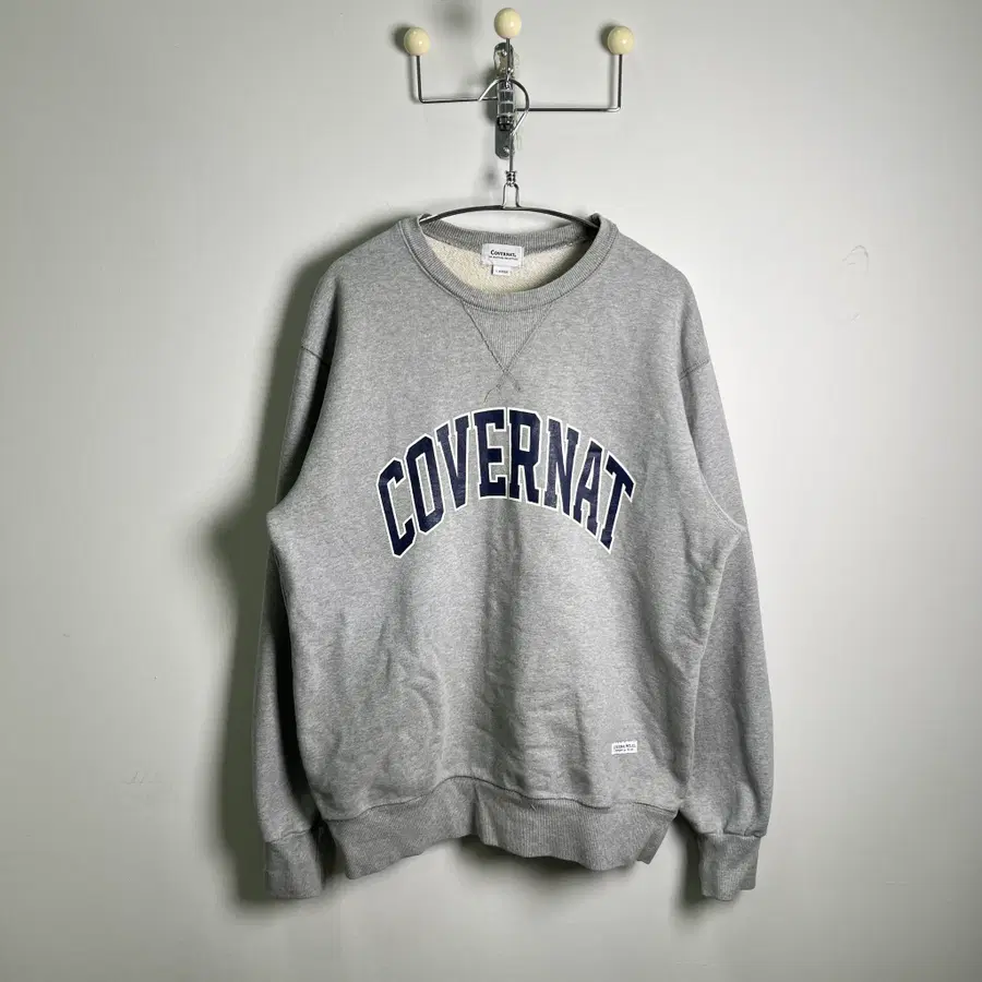 Covernat 커버낫 그레이 맨투맨 L