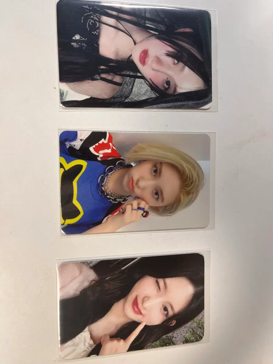 아이브 가을 포카 3개 일괄 판매