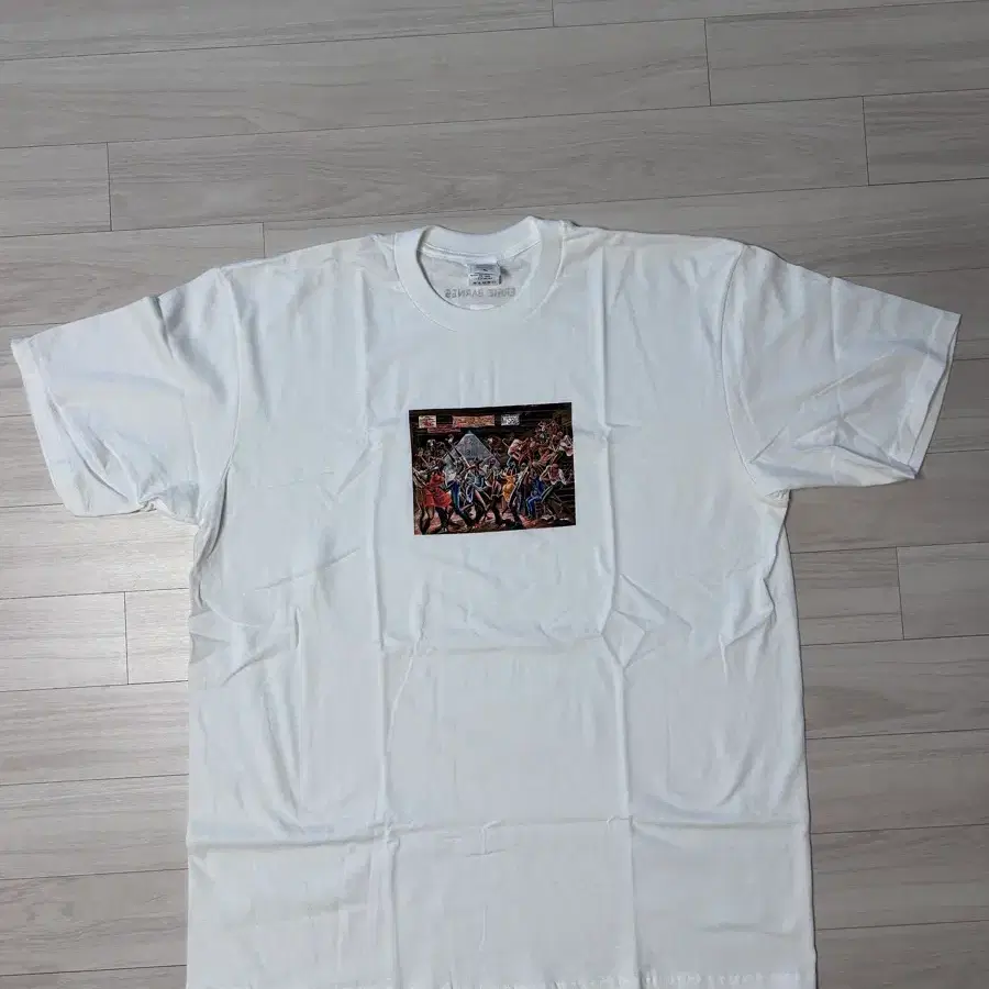 (XL)슈프림x어니반스 티셔츠 -25ss