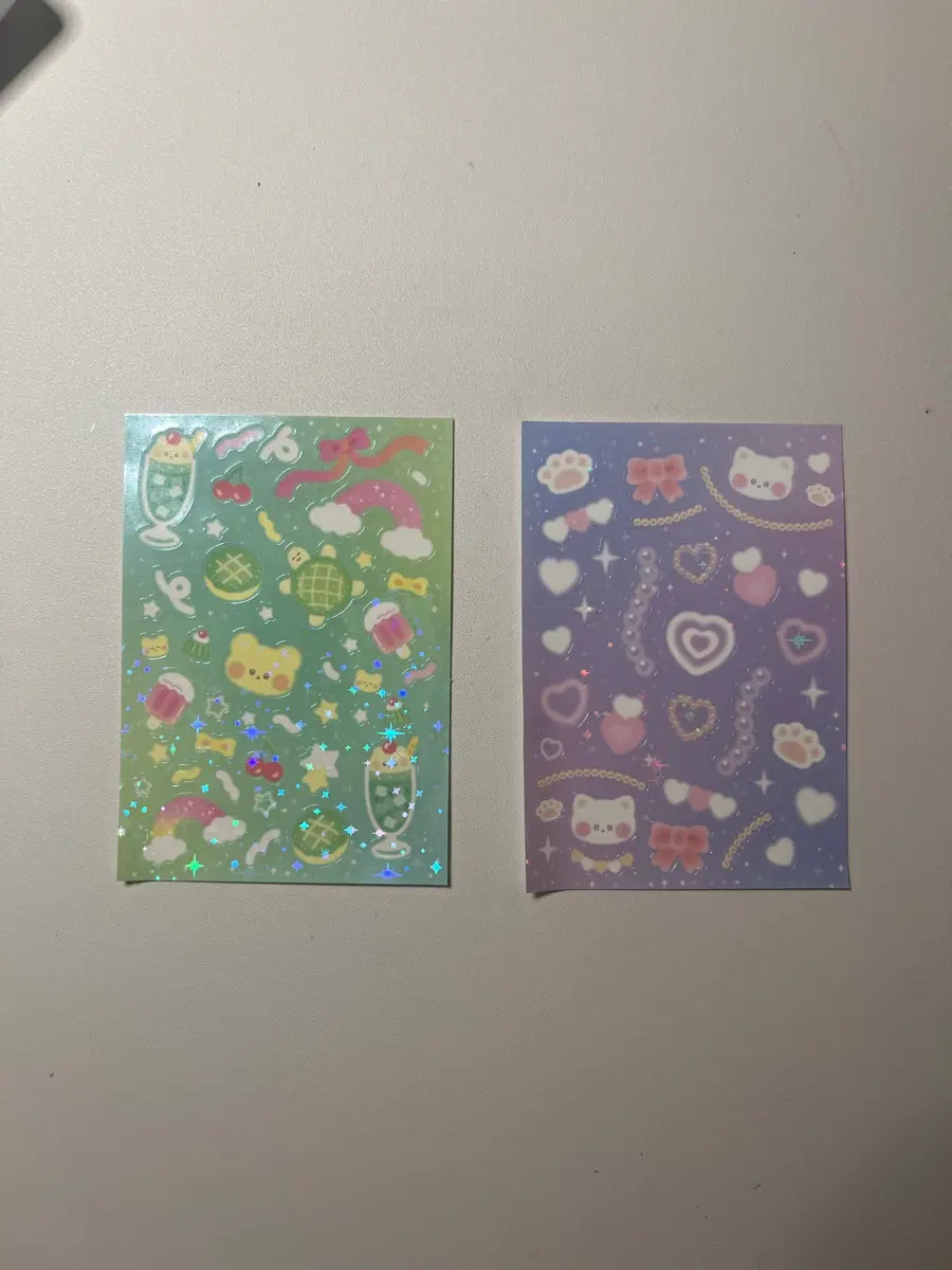 키치 스티커 2종 세트