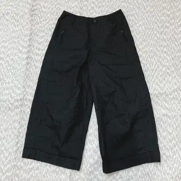 i+mu 센소유니코 와이드 팬츠 블랙 40 L 일본제